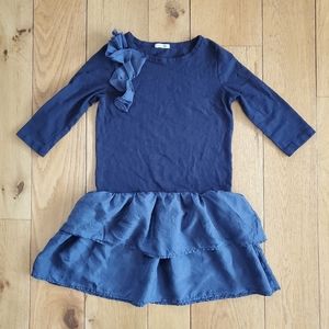 Crewcuts by J. Crew Girls Dress silk cotton sz 6/7